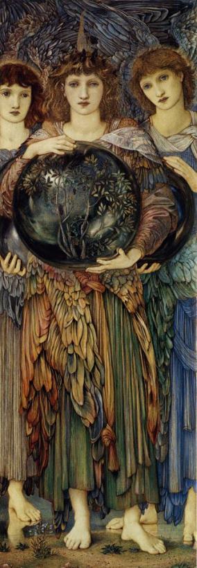 Edward Burne Jones The Days of Creation The Third Day Art Painting