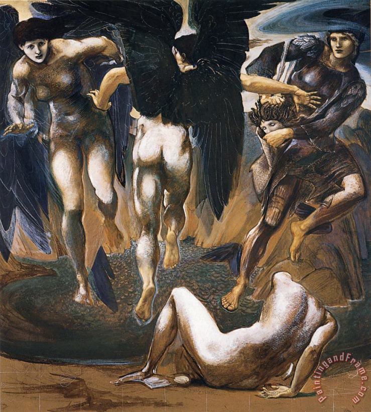 Edward Burne Jones The Perseus Series The Death of Medusa II Art Painting