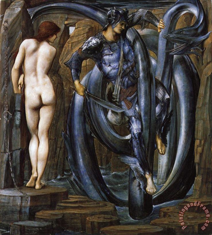 Edward Burne Jones The Perseus Series The Doom Fulfilled Art Print