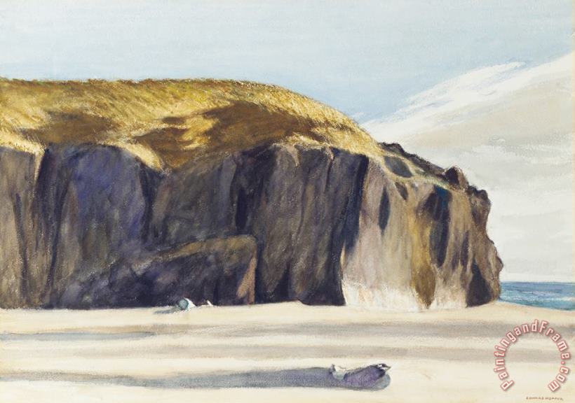 Edward Hopper Oregon Coast Art Print