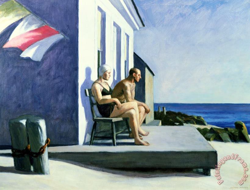 Edward Hopper Sea Watchers Art Painting