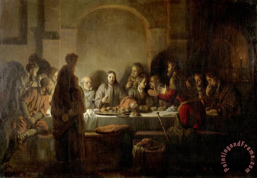 Eeckhout, Gerbrand Van Den Last Supper painting - Last Supper print for