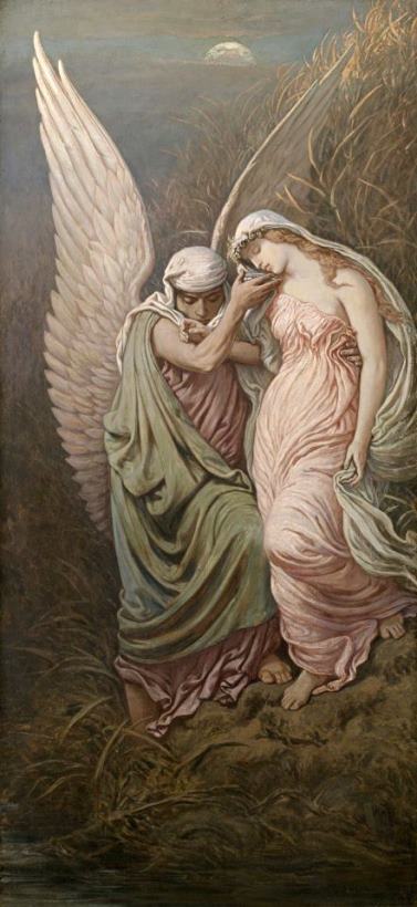 Elihu Vedder The Cup of Death Art Painting