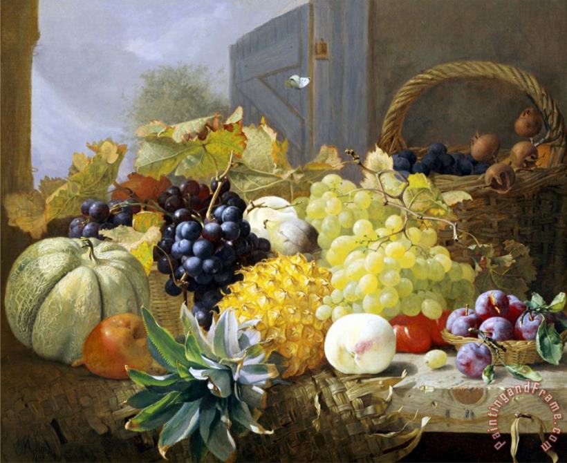 Abundance of Fruit painting - Eloise Harriet Stannard Abundance of Fruit Art Print