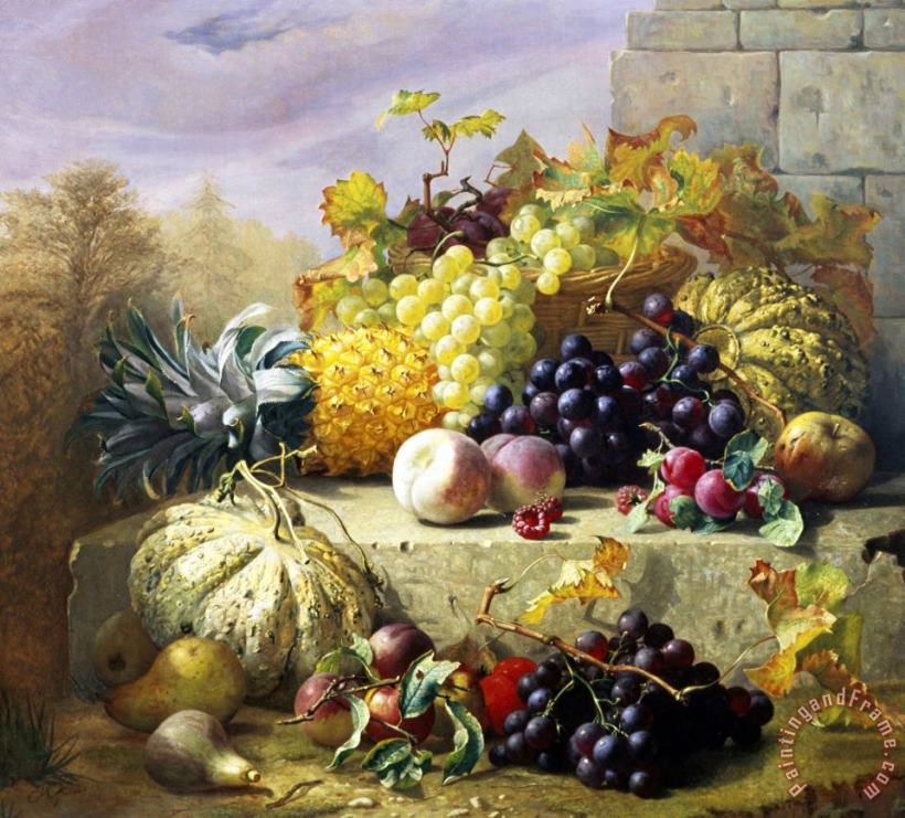 Profusion of Fruit painting - Eloise Harriet Stannard Profusion of Fruit Art Print