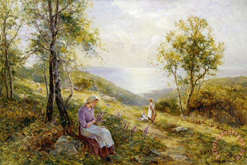 Ernest Walbourn Springtime in Dorset Art Print