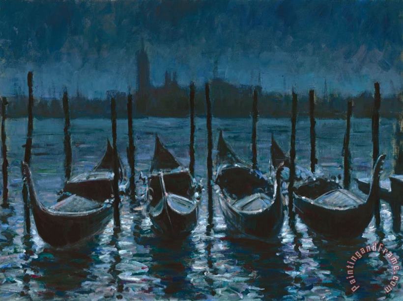 Fabian Perez Venetian Nights Art Painting
