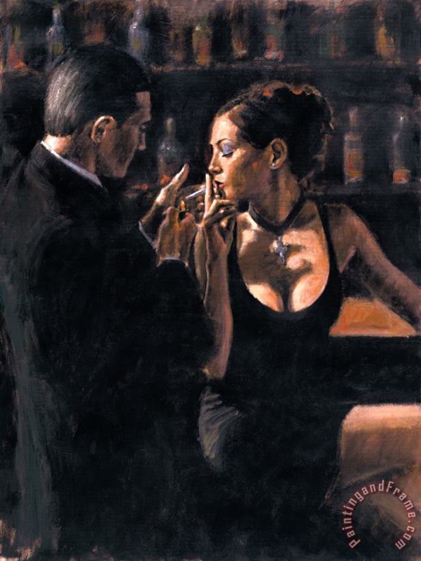Fabian Perez When The Story Begins Art Painting