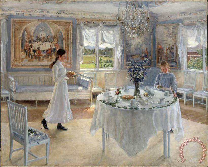 Fanny Brate A Day of Celebration Art Painting