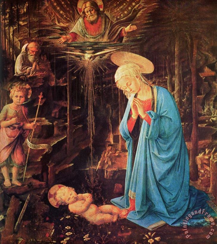 Filippino Lippi Virgin And Child Art Print