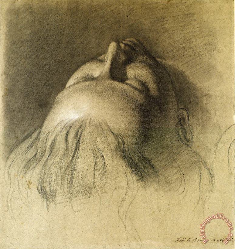 Ford Madox Brown Parisina's Sleep Art Print
