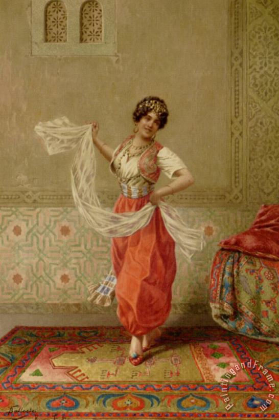Francesco Ballesio The Oriental Dancer Art Print
