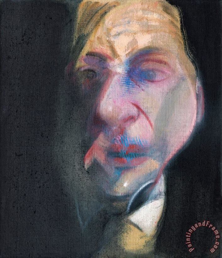 Study for Self Portrait, 1979 painting - Francis Bacon Study for Self Portrait, 1979 Art Print