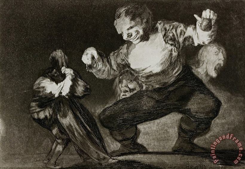 Francisco De Goya Simpleton Art Print