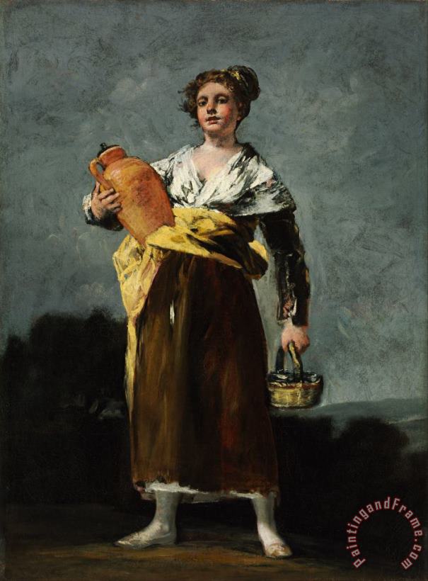 The Water Carrier painting - Francisco De Goya The Water Carrier Art Print