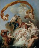 Francois Lemoyne - La Toilette de Venus painting