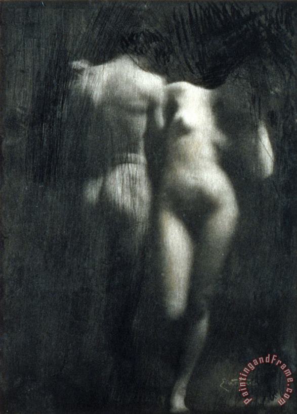 Frank Eugene Adam And Eve Art Print
