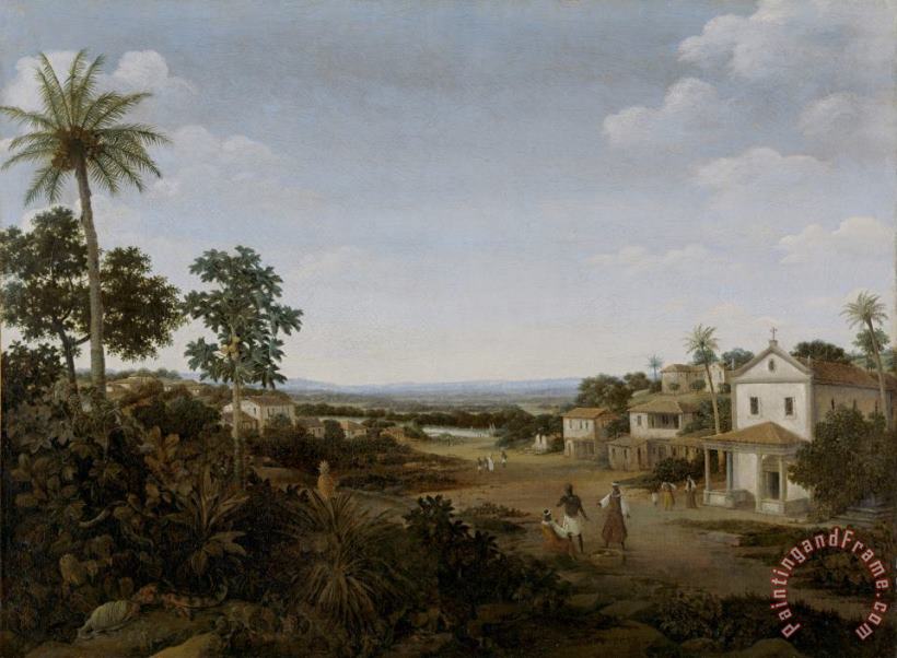 Frans Jansz Post Landscape in Brazil Art Painting