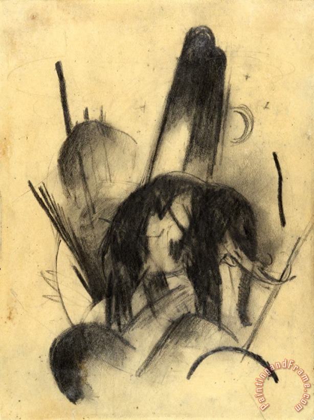 Franz Marc Elephant Art Print