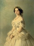 Franz Xaver Winterhalter - Portrait of Princess of Baden painting
