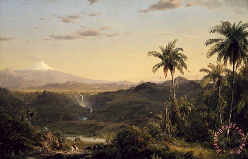Frederic Edwin Church Cotopaxi 2 Art Painting