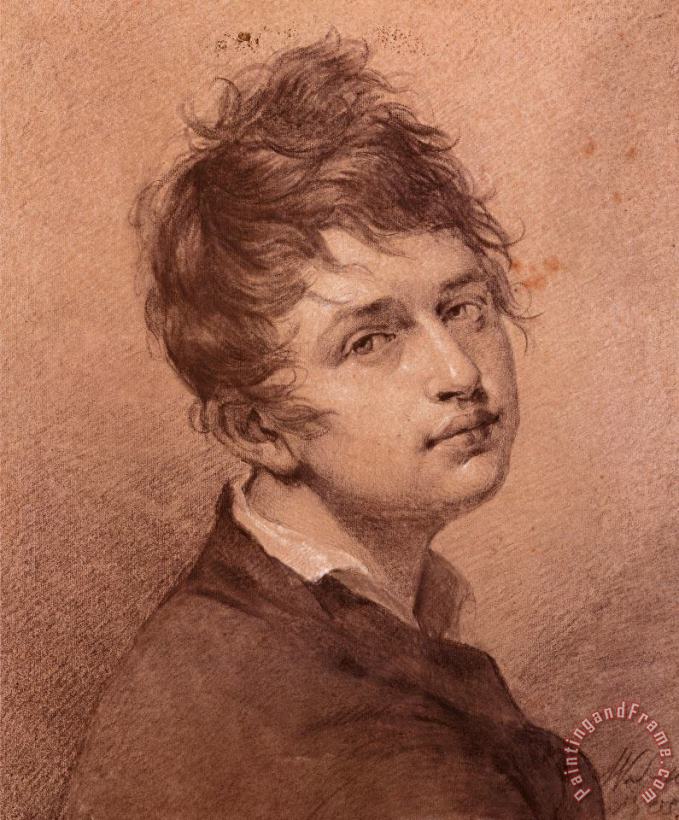 Self Portrait, 1805 painting - Friedrich Wilhelm Schadow Self Portrait, 1805 Art Print