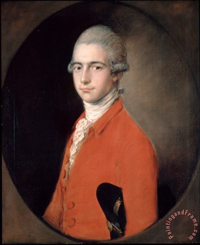Thomas Linley The Younger painting - Gainsborough, Thomas Thomas Linley The Younger Art Print