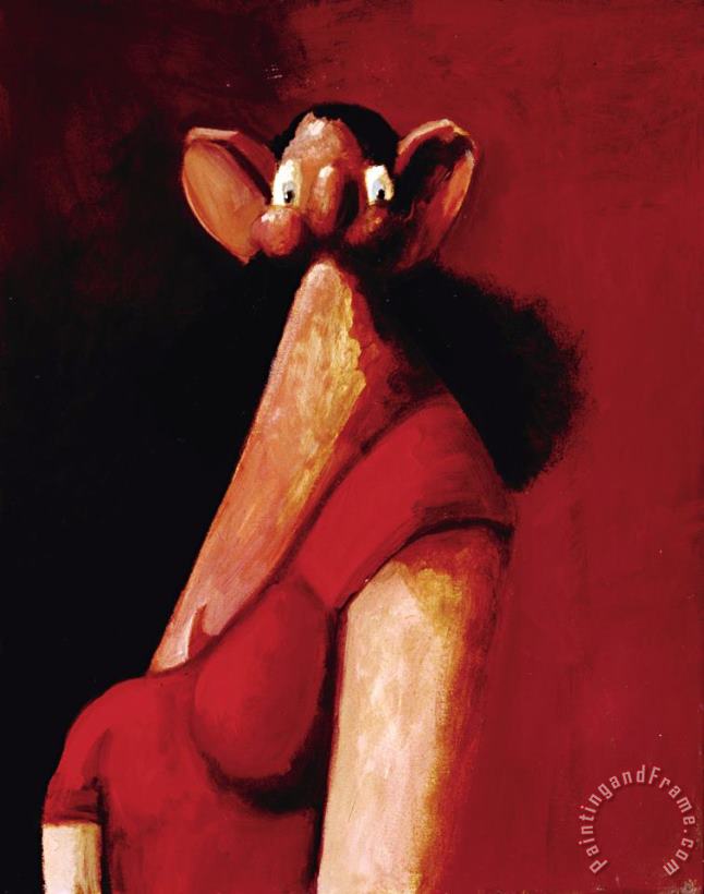 George Condo The Janitor's Wife Art Print