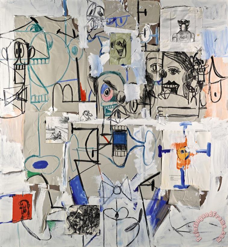 George Condo The Life of Jean Louis Art Painting