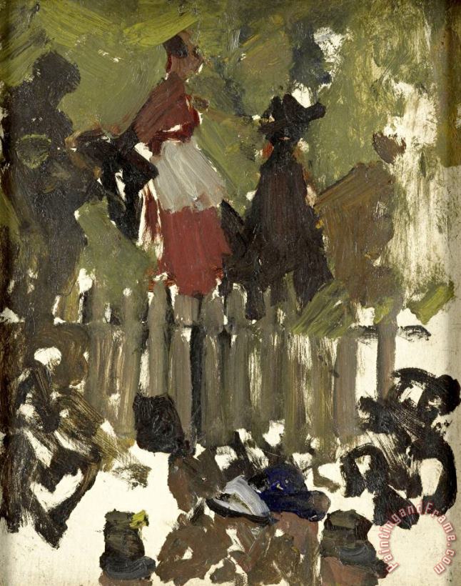 George Hendrik Breitner The Funfair Art Painting