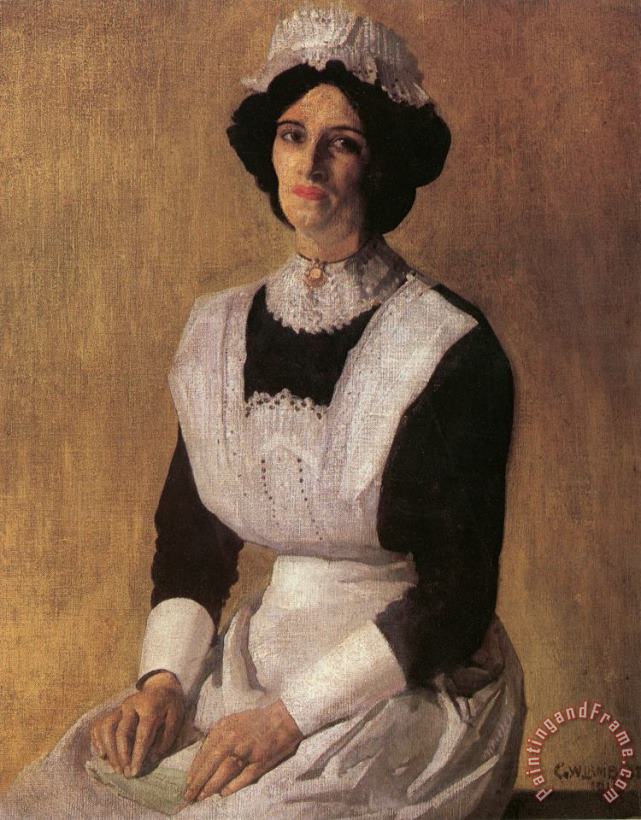The Maid painting - George Lambert The Maid Art Print