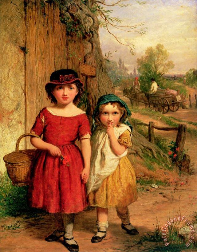 George Smith Little Villagers Art Painting