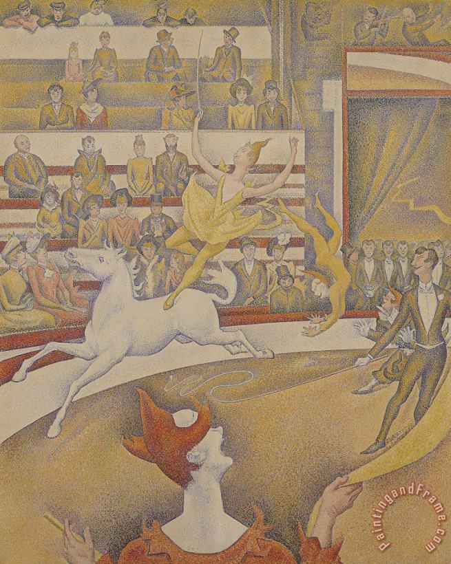 Georges Pierre Seurat The Circus Art Print