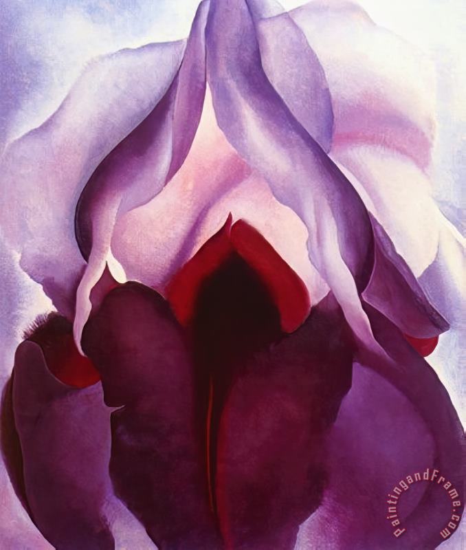 Georgia O'keeffe Flower of Life II Art Painting