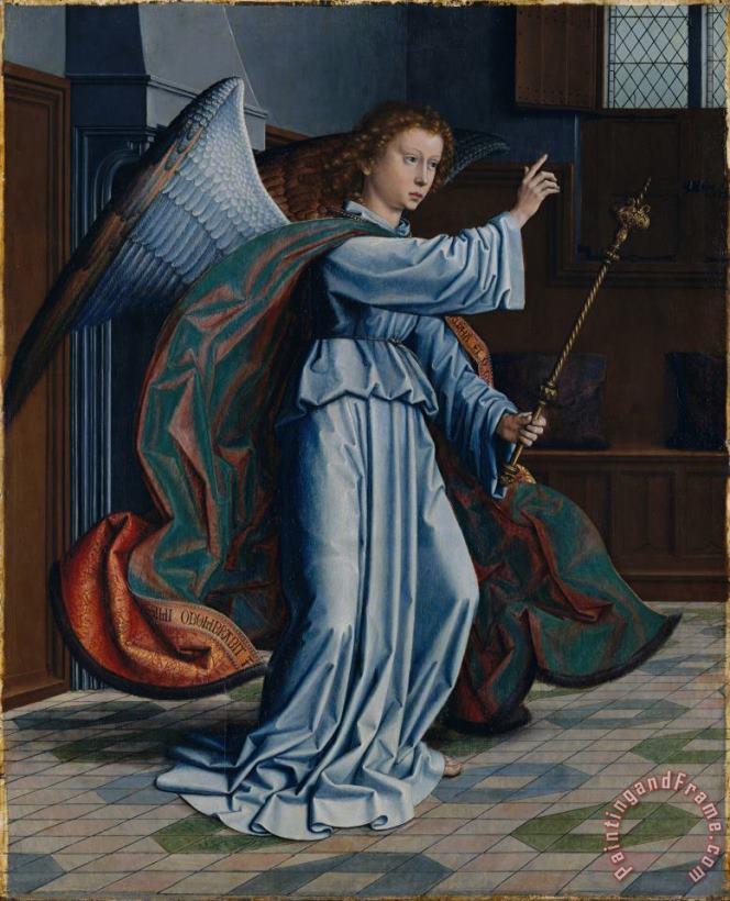 Gerard David The Annunciation Art Painting