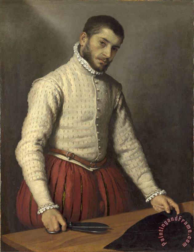 The Tailor ('il Tagliapanni') painting - Giovanni Battista Moroni The Tailor ('il Tagliapanni') Art Print