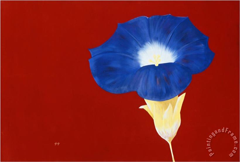 What's The Story Morning Glory painting - Gregory Garrett What's The Story Morning Glory Art Print