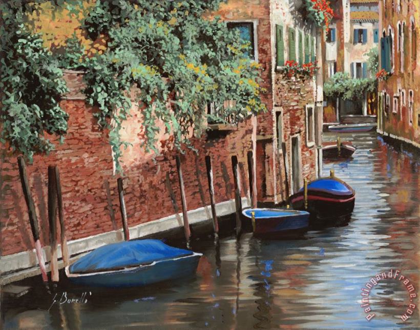 Collection 7 Barche A Venezia Art Painting