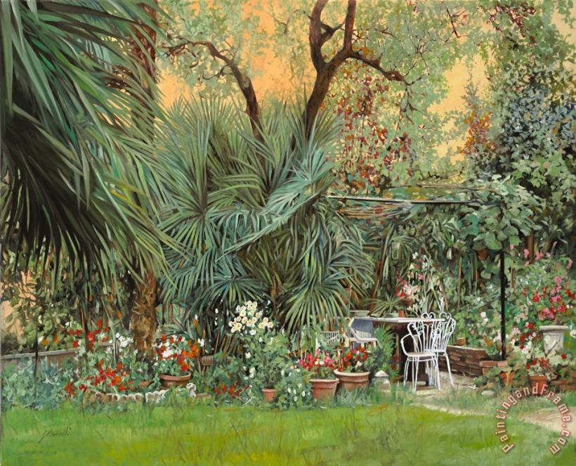 Our Little Garden painting - Collection 7 Our Little Garden Art Print
