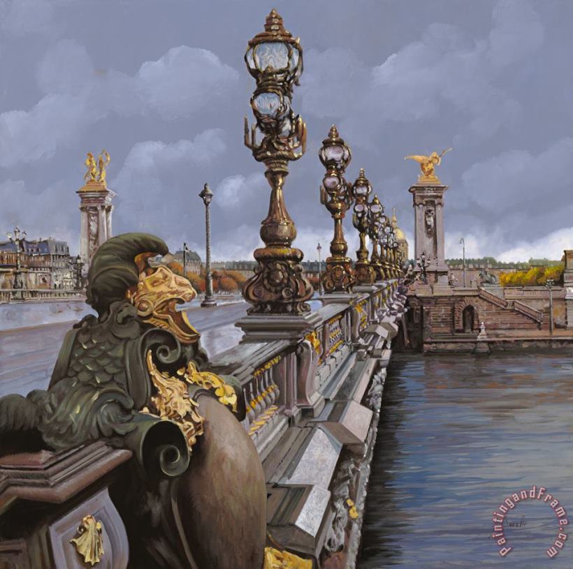 Collection 7 Paris-pont Alexandre III Art Painting