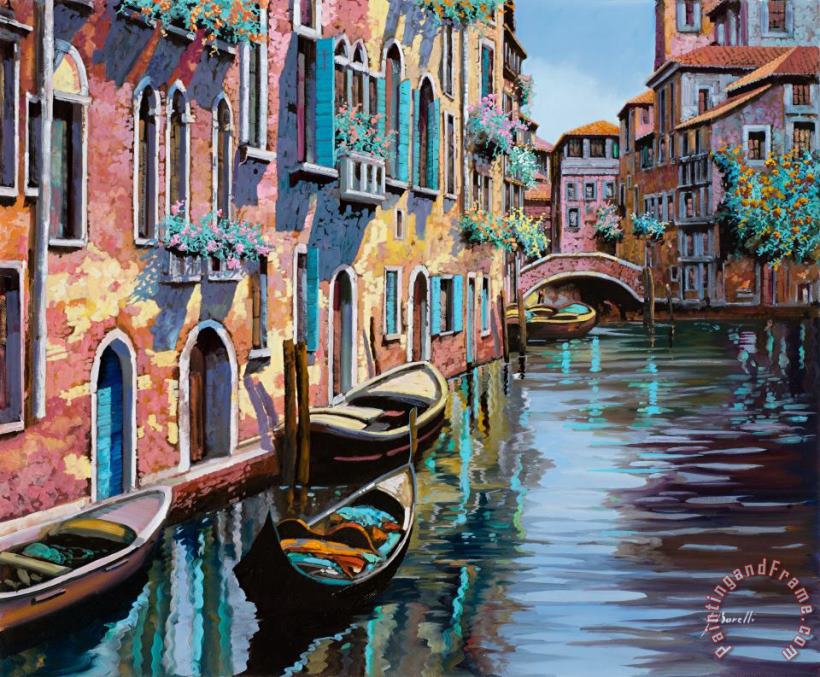 Collection 7 Venezia In Rosa Art Painting