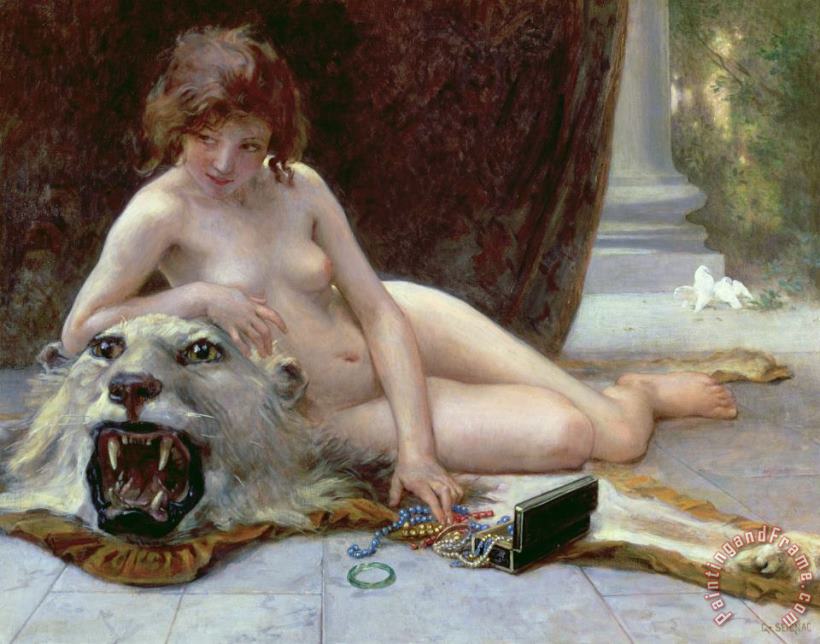 Guillaume Seignac The Jewel Case Art Painting
