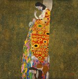 Gustav Klimt - Hope Ii Lady painting