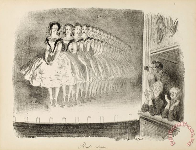 Gustave Dore Dancers Art Print