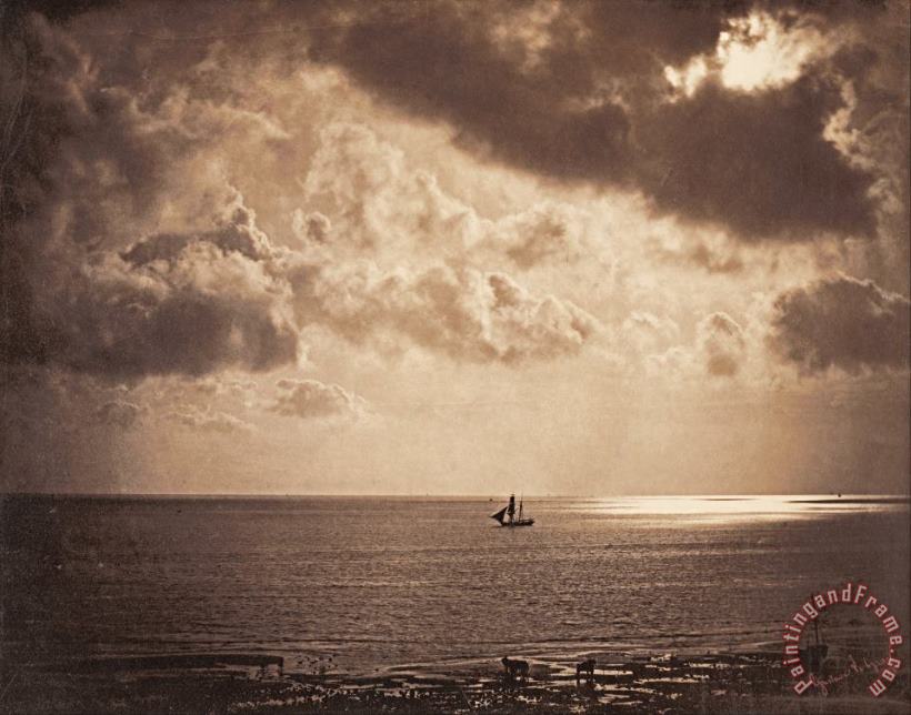 Gustave Le Gray Brig Upon The Water Art Painting