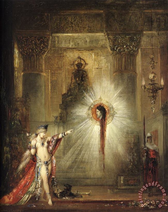 Gustave Moreau The Apparition II Art Painting