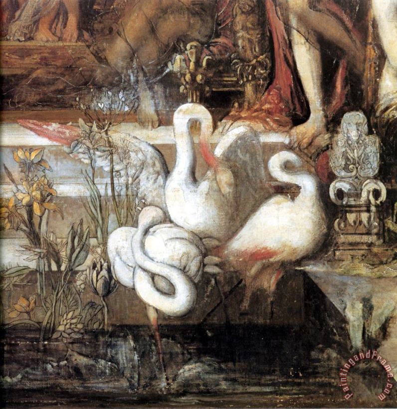 Gustave Moreau The Daughters of Thespius Detail Art Painting