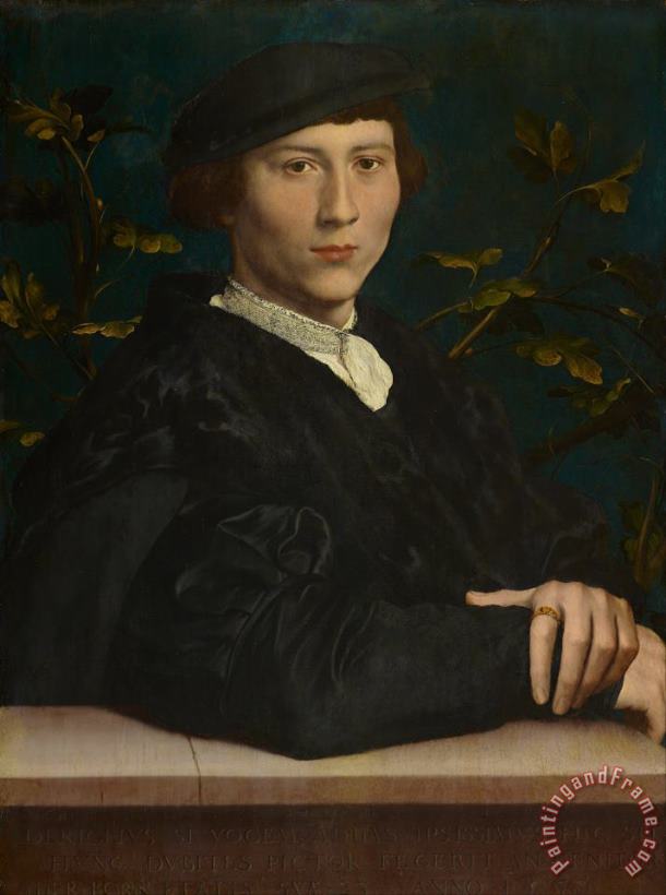 Hans Holbein the Younger Derich Born (1510 49) Art Print