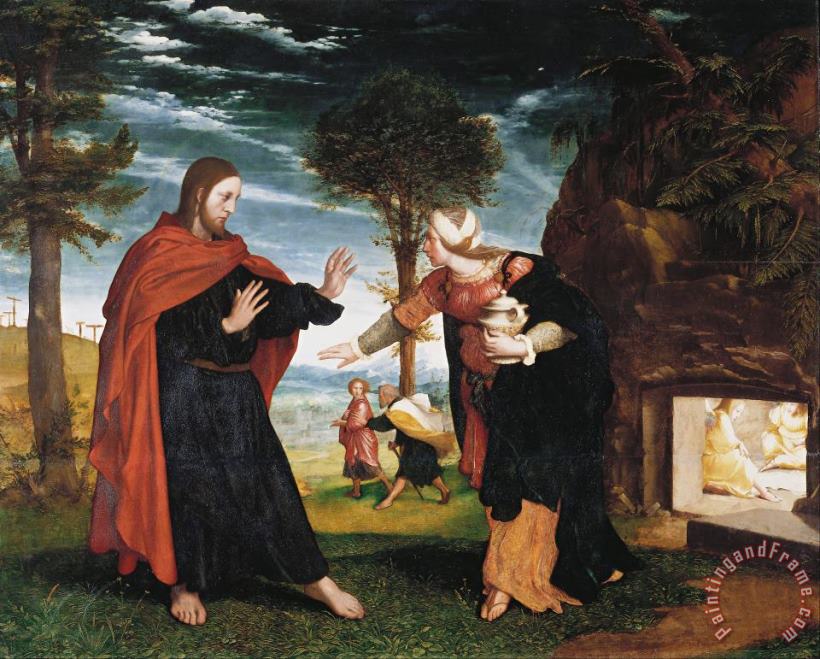 Hans Holbein the Younger Noli Me Tangere painting - Noli Me Tangere