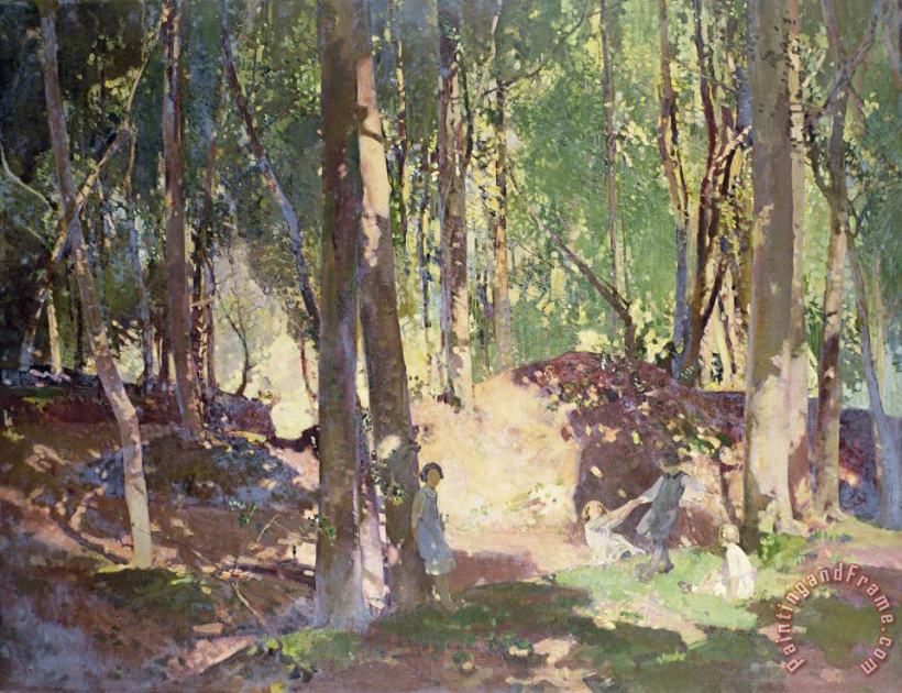 Harry Watson Morning in the Woods Art Painting